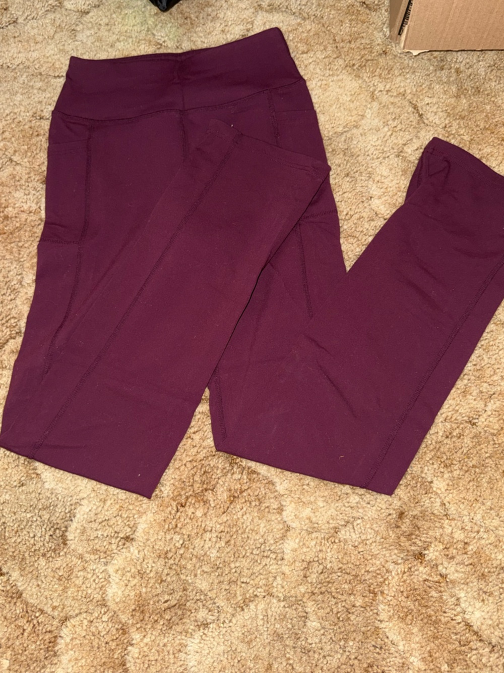 Skechers Girls Plum Seamless Active Leggings